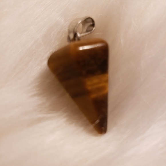 Gorgeous Healing Tiger's Eye Crystal Stone necklace! 😍 - Picture 2 of 7